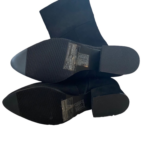 Forever 21 Black Thigh High Boots Size 5.5 - Picture 6 of 6